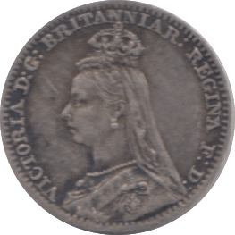1890 MAUNDY ONE PENCE ( EF ) - Maundy Coins - Cambridgeshire Coins