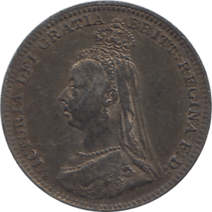 1890 MAUNDY THREEPENCE ( AUNC ) - Maundy Coins - Cambridgeshire Coins