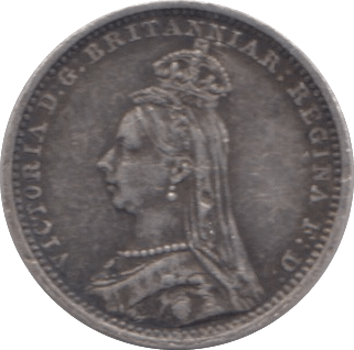 1890 MAUNDY TWOPENCE ( GVF ) 5 - Maundy Coins - Cambridgeshire Coins