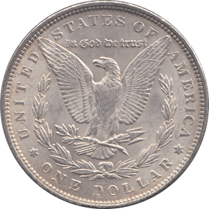 1890 MORGAN DOLLAR USA - SILVER WORLD COINS - Cambridgeshire Coins