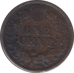 1890 ONE CENT USA - WORLD COINS - Cambridgeshire Coins