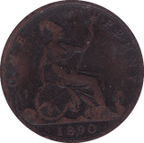 1890 PENNY ( FAIR ) - Penny - Cambridgeshire Coins