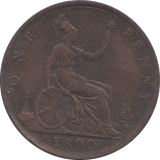 1890 PENNY ( GF ) 4 - Penny - Cambridgeshire Coins