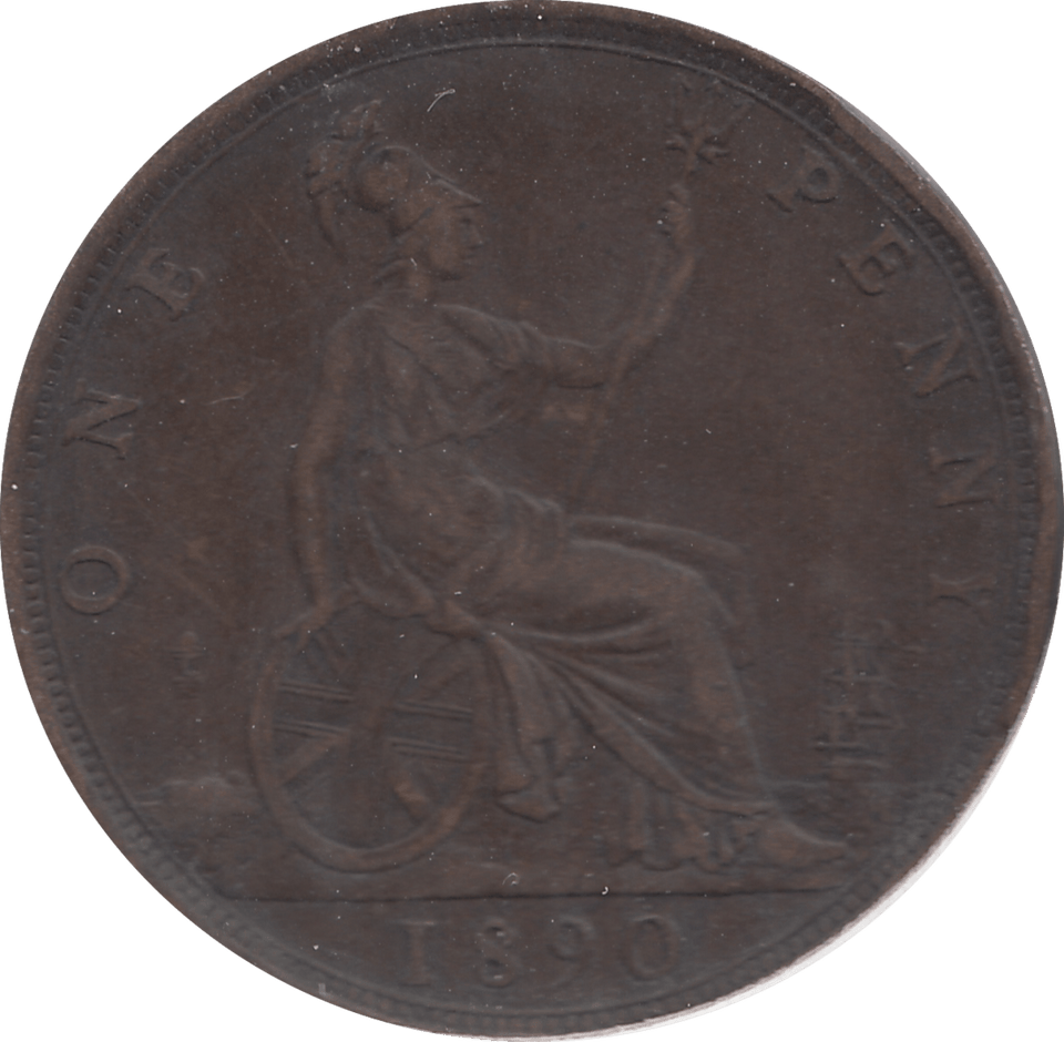 1890 PENNY ( GF ) B - Penny - Cambridgeshire Coins