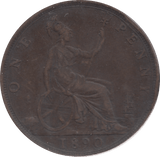 1890 PENNY ( GF ) B - Penny - Cambridgeshire Coins