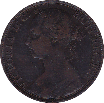 1890 PENNY ( GF ) - Penny - Cambridgeshire Coins