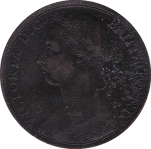 1890 PENNY ( GVF ) - Penny - Cambridgeshire Coins