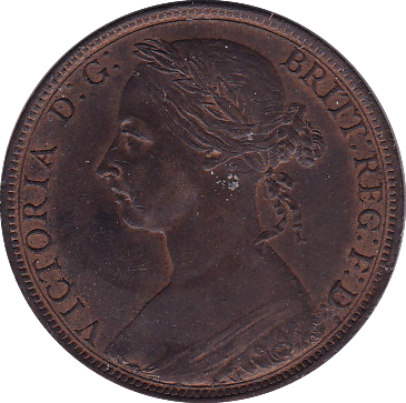 1890 PENNY ( UNC ) - Penny - Cambridgeshire Coins
