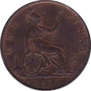 1890 PENNY ( UNC ) - Penny - Cambridgeshire Coins