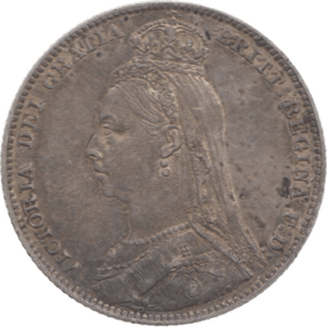 1890 SHILLING ( EF ) 23 - Shilling - Cambridgeshire Coins