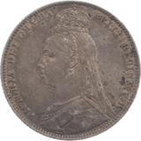 1890 SHILLING ( EF ) 23 - Shilling - Cambridgeshire Coins