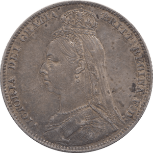 1890 SHILLING ( EF ) 23 - Shilling - Cambridgeshire Coins