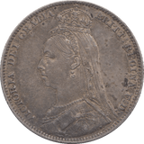 1890 SHILLING ( EF ) 23 - Shilling - Cambridgeshire Coins