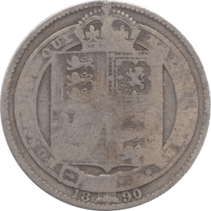 1890 SHILLING ( FAIR ) 14 - Shilling - Cambridgeshire Coins
