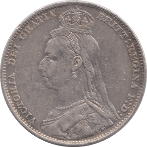 1890 SHILLING ( GVF ) - Shilling - Cambridgeshire Coins