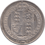 1890 SHILLING ( GVF ) - Shilling - Cambridgeshire Coins