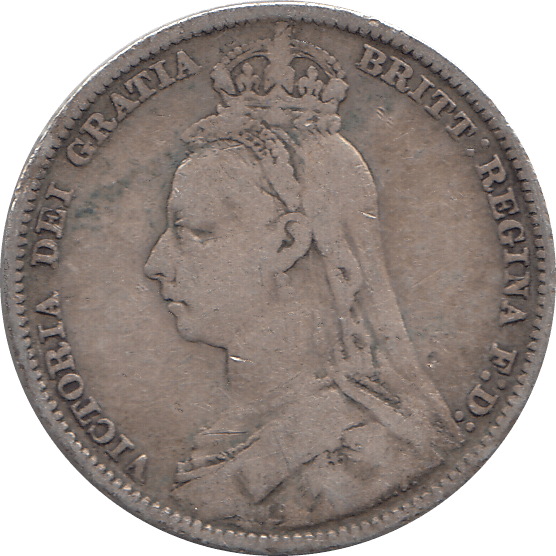 1890 SHILLING ( NF ) 4 - Shilling - Cambridgeshire Coins