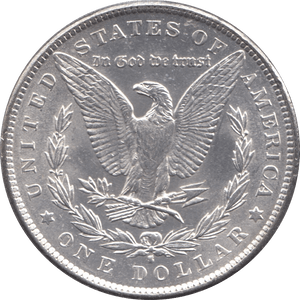 1890 SILVER MORGAN DOLLAR SAN FRANCISCO MINT - SILVER WORLD COINS - Cambridgeshire Coins