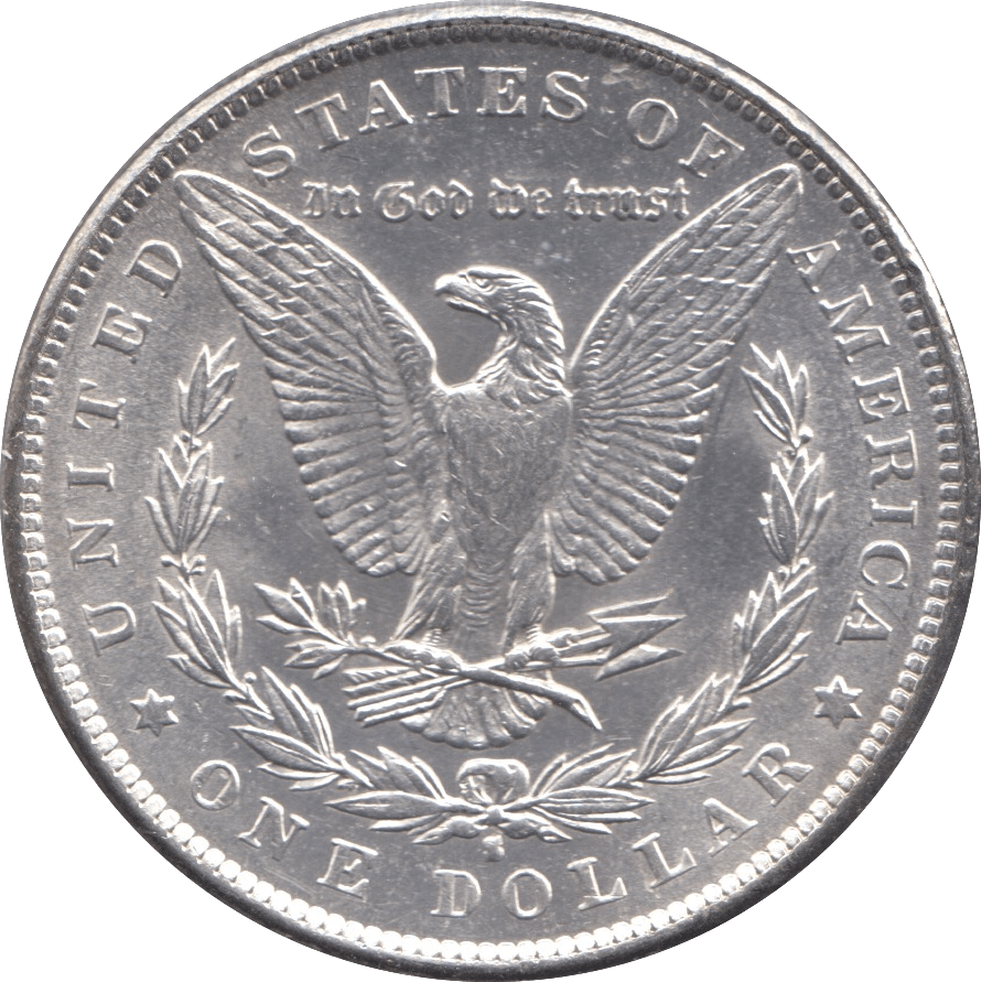 1890 SILVER MORGAN DOLLAR SAN FRANCISCO MINT - SILVER WORLD COINS - Cambridgeshire Coins