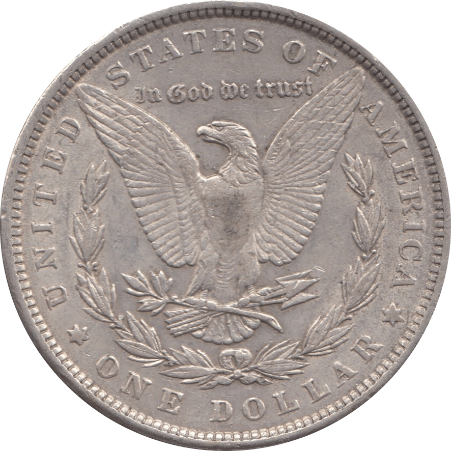 1890 SILVER MORGAN DOLLAR USA 3 - SILVER WORLD COINS - Cambridgeshire Coins