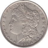 1890 SILVER MORGAN DOLLAR USA 3 - SILVER WORLD COINS - Cambridgeshire Coins
