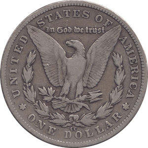 1890 SILVER MORGAN DOLLAR USA CARSON CITY MINT - SILVER WORLD COINS - Cambridgeshire Coins