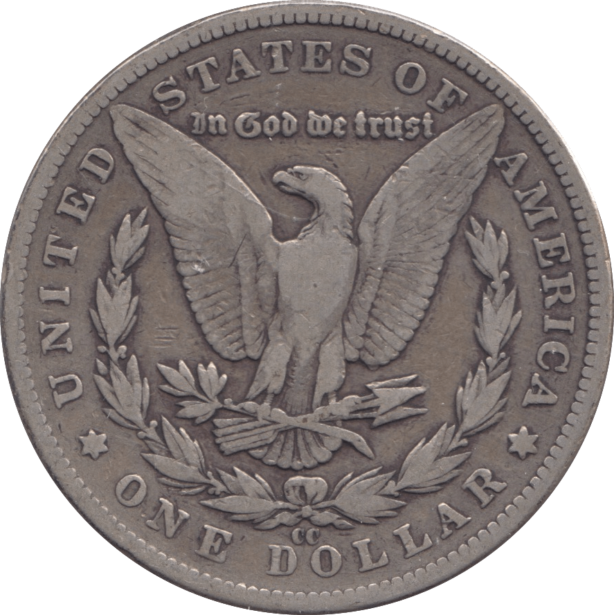 1890 SILVER MORGAN DOLLAR USA CARSON CITY MINT - SILVER WORLD COINS - Cambridgeshire Coins