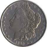 1890 SILVER MORGAN DOLLAR USA NEW ORLEANS MINT - SILVER WORLD COINS - Cambridgeshire Coins