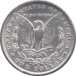 1890 SILVER MORGAN DOLLAR USA NEW ORLEANS MINT - SILVER WORLD COINS - Cambridgeshire Coins
