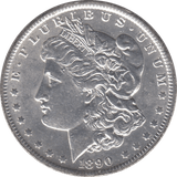 1890 SILVER MORGAN DOLLAR USA NEW ORLEANS MINT - SILVER WORLD COINS - Cambridgeshire Coins