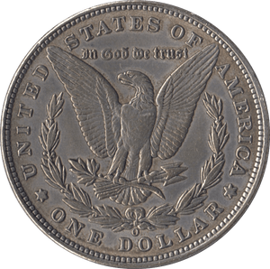 1890 SILVER MORGAN DOLLAR USA NEW ORLEANS MINT - SILVER WORLD COINS - Cambridgeshire Coins