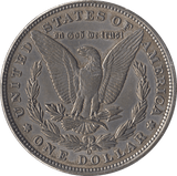 1890 SILVER MORGAN DOLLAR USA NEW ORLEANS MINT - SILVER WORLD COINS - Cambridgeshire Coins