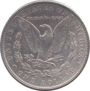 1890 SILVER MORGAN DOLLAR USA SAN FRANCISCO MINT 4 - SILVER WORLD COINS - Cambridgeshire Coins