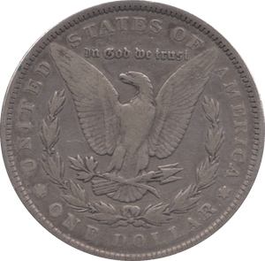 1890 SILVER MORGAN DOLLAR USA - SILVER WORLD COINS - Cambridgeshire Coins