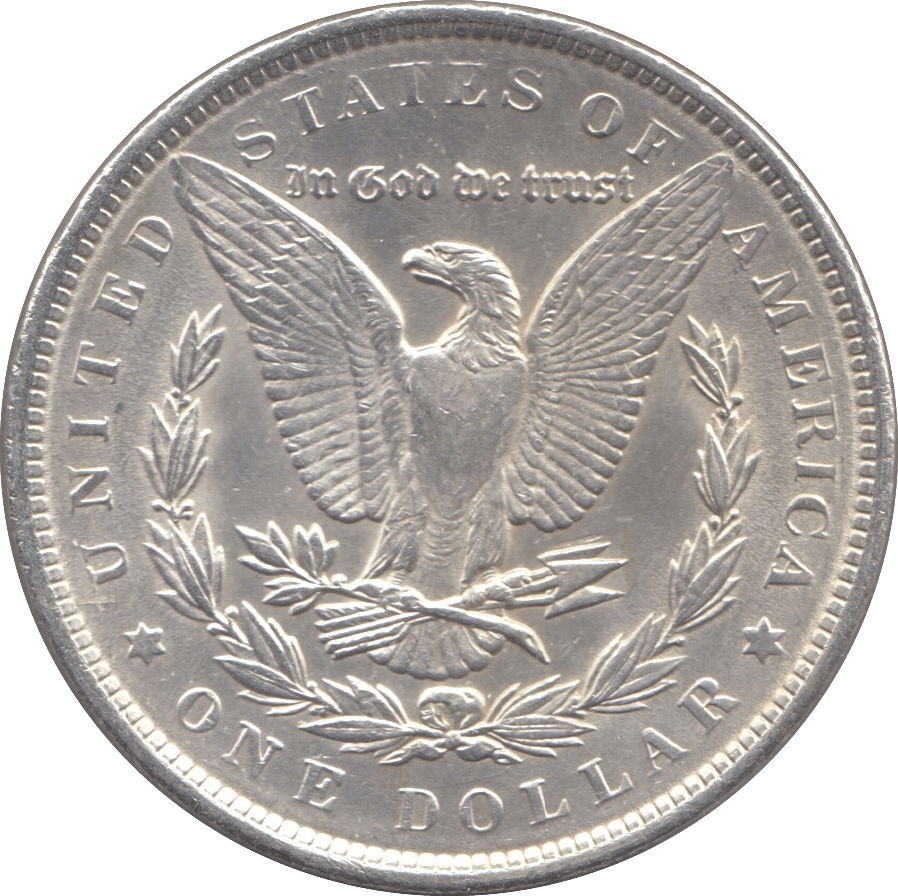 1890 SILVER MORGAN DOLLAR - SILVER WORLD COINS - Cambridgeshire Coins