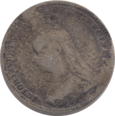 1890 SILVER THREEPENCE ( FAIR ) - Cambridgeshire Coins