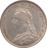 1890 SIXPENCE ( EF ) 11 - Sixpence - Cambridgeshire Coins