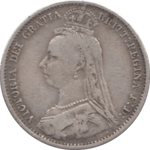 1890 SIXPENCE ( GF ) 3 - Sixpence - Cambridgeshire Coins