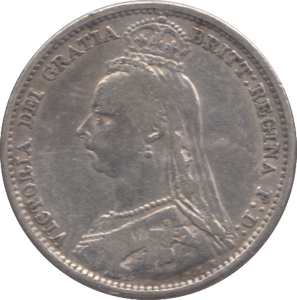 1890 SIXPENCE ( GVF ) 2 - Sixpence - Cambridgeshire Coins