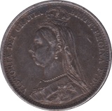 1890 SIXPENCE ( GVF ) - Sixpence - Cambridgeshire Coins