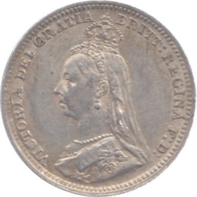 1890 THREEPENCE ( EF ) - Threepence - Cambridgeshire Coins