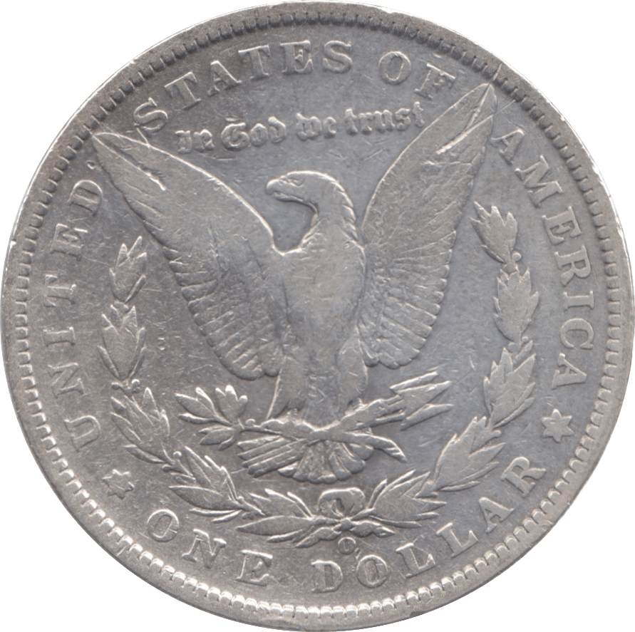 1890 USA SILVER MORGAN DOLLAR NEW ORLEANS MINT - WORLD COINS - Cambridgeshire Coins
