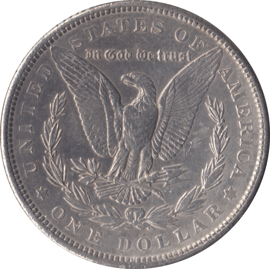 1890 USA SILVER MORGAN DOLLAR PHILADELPHIA MINT - SILVER WORLD COINS - Cambridgeshire Coins