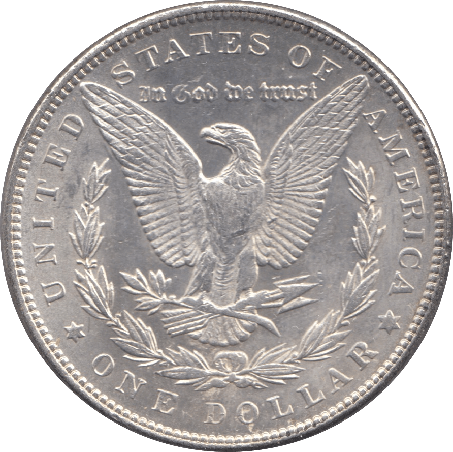 1890 USA SILVER MORGAN DOLLAR PHILADELPHIA MINT - SILVER WORLD COINS - Cambridgeshire Coins