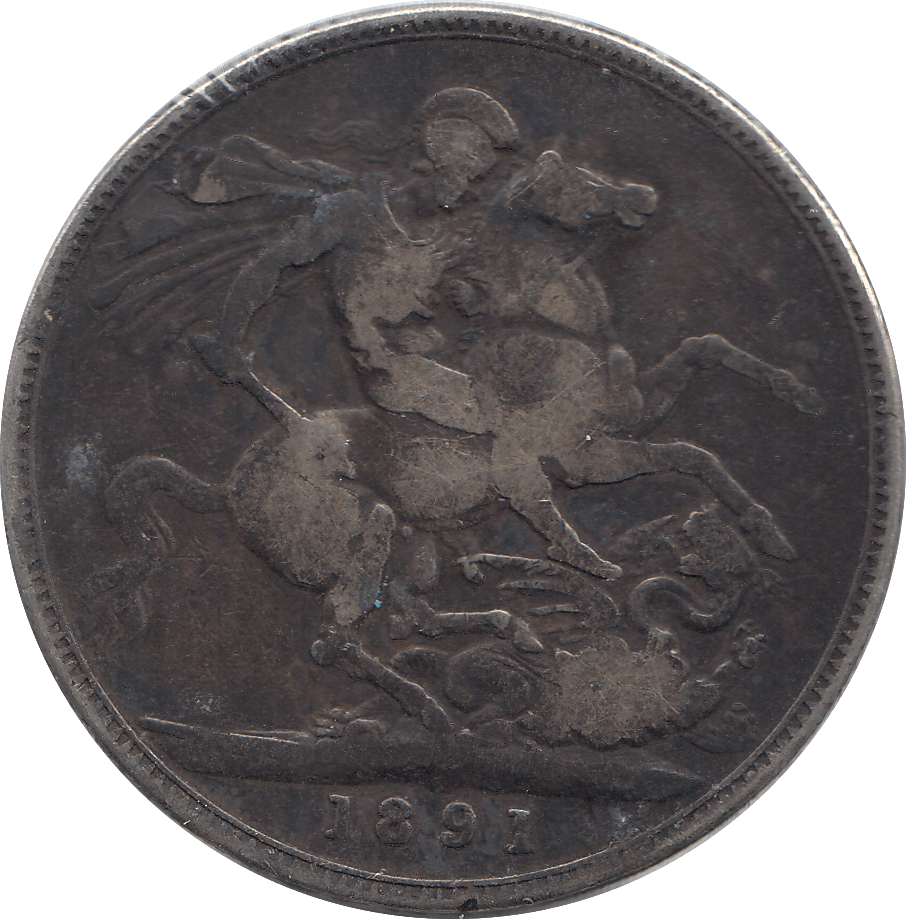 1891 CROWN ( FAIR ) 2 - Crown - Cambridgeshire Coins