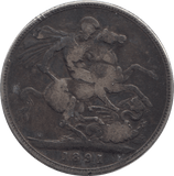 1891 CROWN ( FAIR ) 2 - Crown - Cambridgeshire Coins