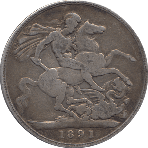 1891 CROWN ( FAIR ) 3 - Crown - Cambridgeshire Coins