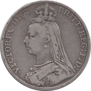 1891 CROWN ( FINE ) 10 - Crown - Cambridgeshire Coins