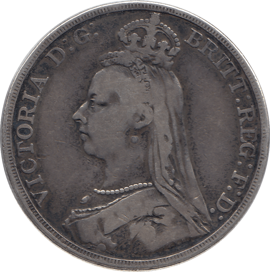 1891 CROWN ( FINE )13 - Crown - Cambridgeshire Coins
