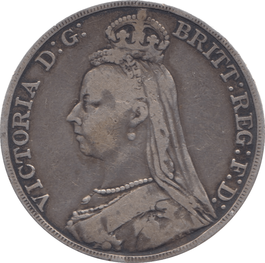 1891 CROWN ( FINE ) 3 - Crown - Cambridgeshire Coins